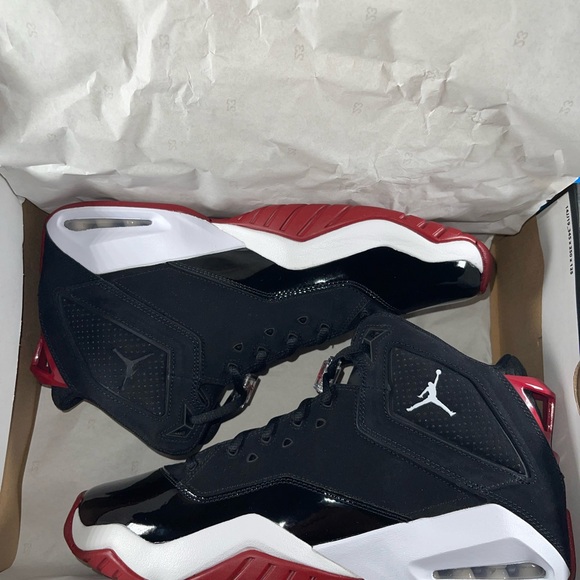 NEW Nike Jordan B’Loyal Black/White-Gym Red - Picture 9 of 10